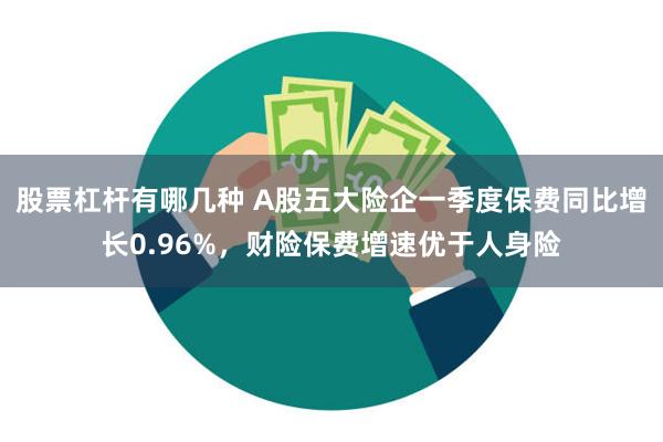 股票杠杆有哪几种 A股五大险企一季度保费同比增长0.96%，财险保费增速优于人身险