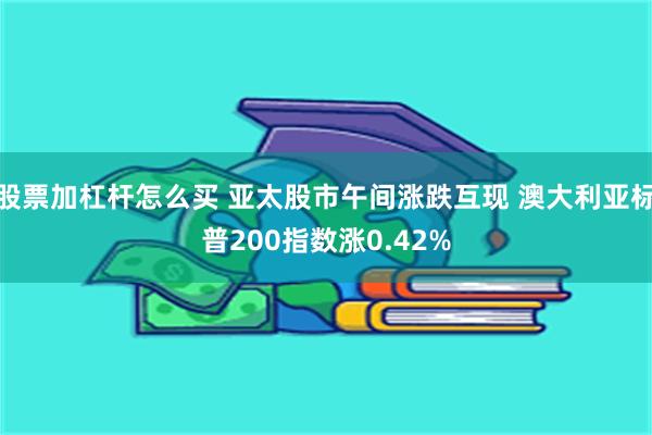 股票加杠杆怎么买 亚太股市午间涨跌互现 澳大利亚标普200指数涨0.42%