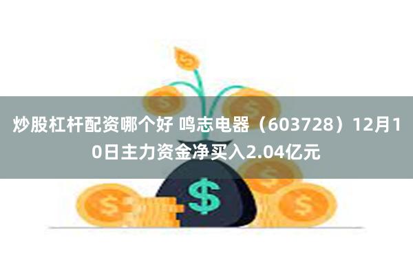 炒股杠杆配资哪个好 鸣志电器（603728）12月10日主力资金净买入2.04亿元